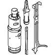GEBERIT - Geberit Cloche complète double touche - Pour réservoir encastré (240.501.00.1) - vignette