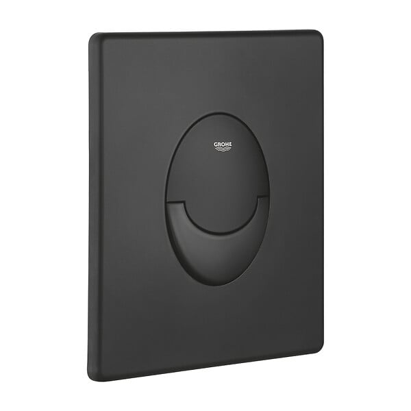 GROHE - Grohe Start Plaque de commande double touche, Noir mat (38964KF0) - large