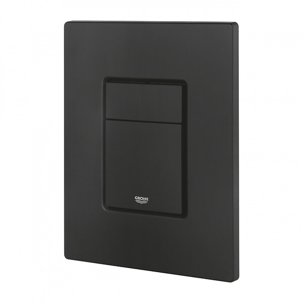 GROHE - Plaque de commande double touche GROHE Even 38966KF0 Technologie anti-empreintes - large