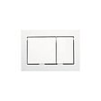 TECE - Tece TECEbase Plaque de commande double touche, Blanc (9240700) - vignette