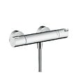 HANSGROHE - Hansgrohe Ecostat Set Mitigeur thermostatique douche + Douchette à main XXL 105mm 3 jets, flexible douche 160cm, barre 65cm - vignette