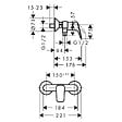 HANSGROHE - Logis Mitigeur douche HANSGROHE 71600000 - vignette