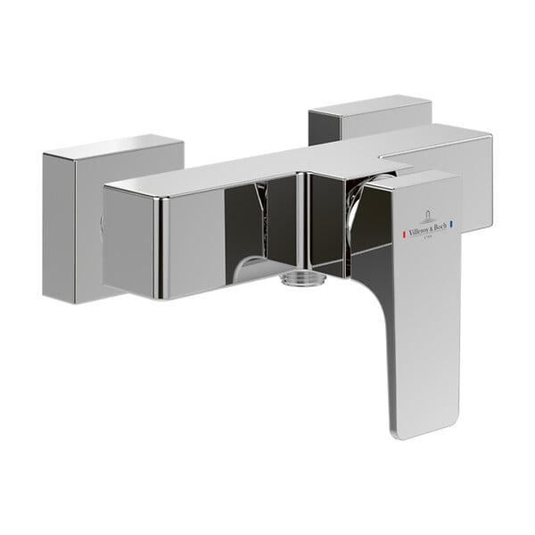 VILLEROY & BOCH - Villeroy & Boch Architectura Square Mitigeur Monocommande de douche  , Chrome (TVS12500100061) - large