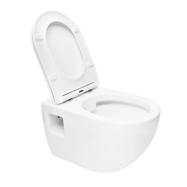VILLEROY & BOCH - ViConnect Pro S Pack WC bâti Villeroy & Boch + WC Swiss Aqua Technologies + abattant SoftClose + plaque (VICONPROJECT-2CH) - large