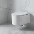 GROHE - Pack WC Bâti autoportant + WC sans bride SAT + Abattant SoftClose + Plaque Chrome (ProjectDelano-1) - vignette