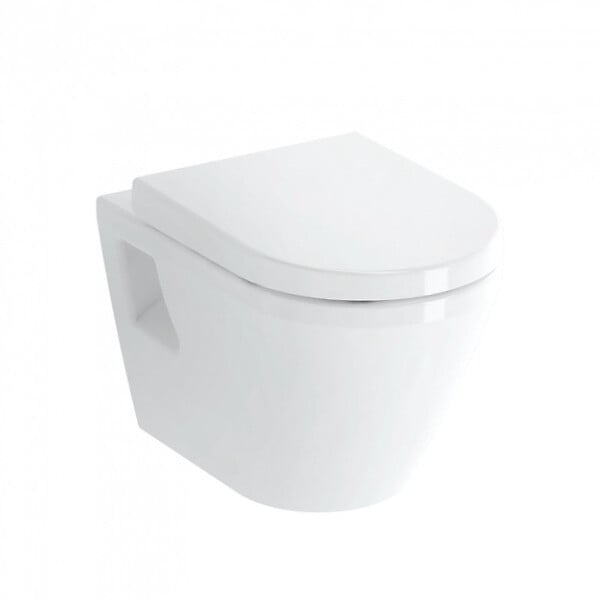 GROHE - Grohe Pack WC Bâti Autoportant Rapid SL + WC Vitra Integra + Abattant en Duroplast + Plaque chrome - large
