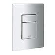 GROHE - Grohe Pack WC Bâti Autoportant Rapid SL + WC Vitra Integra + Abattant en Duroplast + Plaque chrome - vignette