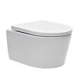 GROHE - Grohe Pack WC Bâti autoportant Rapid SL + WC SAT sans bride et fixations invisibles + Plaque Noir mat (ProjectSATrimless-KF0) - vignette