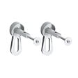 GROHE - Rapid SL Pack Bâti-support + cuvette sans bride + Abattant + Plaque chrome (RAPIDSL-O.NOVO49-1) - vignette