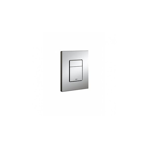 GROHE - Pack WC Cuvette Compacte Sento RIM-EX (sans bride) + Rapid SL autoportant NF + plaque chrome (ProjectSentoRimlessCOMPACT-1) - large