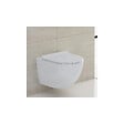 GROHE - Pack WC Cuvette Compacte Sento RIM-EX (sans bride) + Rapid SL autoportant NF + plaque chrome (ProjectSentoRimlessCOMPACT-1) - vignette