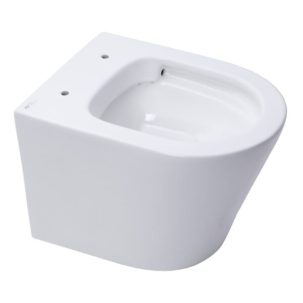 SWISS AQUA TECHNOLOGIES - Pack WC Bâti-support autoportant + WC sans bride SAT Infinitio + Abattant softclose + Plaque blanc alpin - large