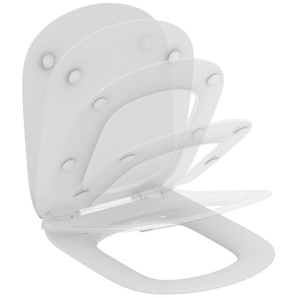 VILLEROY & BOCH - ViConnect Pro S Pack WC bâti Villeroy & Boch + WC sans bride + abattant Softclose + set d'isolation + plaque (VICONTESI2CHSET) - large