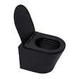 SWISS AQUA TECHNOLOGIES - Pack WC bâti-autoportant + WC sans bride SAT Infinitio + Abattant SoftClose + Plaque noir mat (SMART-BlackInfinitio-M678) - vignette