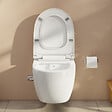 GROHE - Grohe Pack WC Bâti-support + WC sans bride SAT avec bidet thermostatique + Abattant SoftClose + Plaque Chrome (RapidSL082-SATClean-1) - vignette