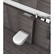 VILLEROY & BOCH - Pack WC Bâti-support Villeroy & Boch + Cuvette Villeroy sans bride + Plaque blanche + Set habillage (ViConnectArchi2-2-sabo) - vignette