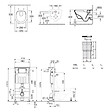 VILLEROY & BOCH - Pack WC Bâti-support Villeroy & Boch + Cuvette Villeroy sans bride + Plaque blanche + Set habillage (ViConnectArchi2-2-sabo) - vignette