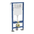 GEBERIT - Pack Bati Autoportant Geberit + WC sans bride Swiss Aqua Technologies + plaque (SATGEBXBPNEW) - vignette