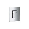 GROHE - Pack WC Bâti-autoportant Rapid SL + WC sans bride Bello + Abattant softclose + Plaque chrome (ProjectBello-1) - vignette