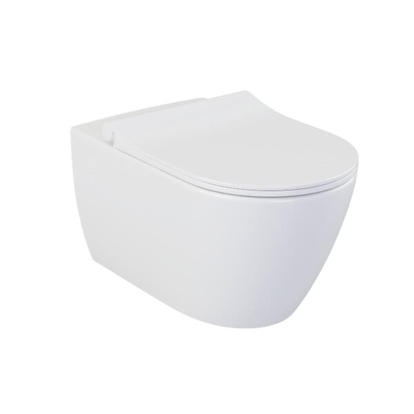 GROHE - Grohe Pack WC Bâti Autoportant Solido + Cuvette Bello + Abattant soft close  + Plaque Chrome (AUTOPORTANT-BELLO-1) - large