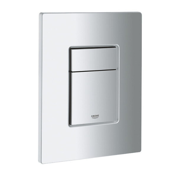 GROHE - Grohe Pack WC Bâti Autoportant Rapid SL + WC sans bride Integra + Abattant softclose + Plaque chrome (ProjectIntegraRimless-1) - large