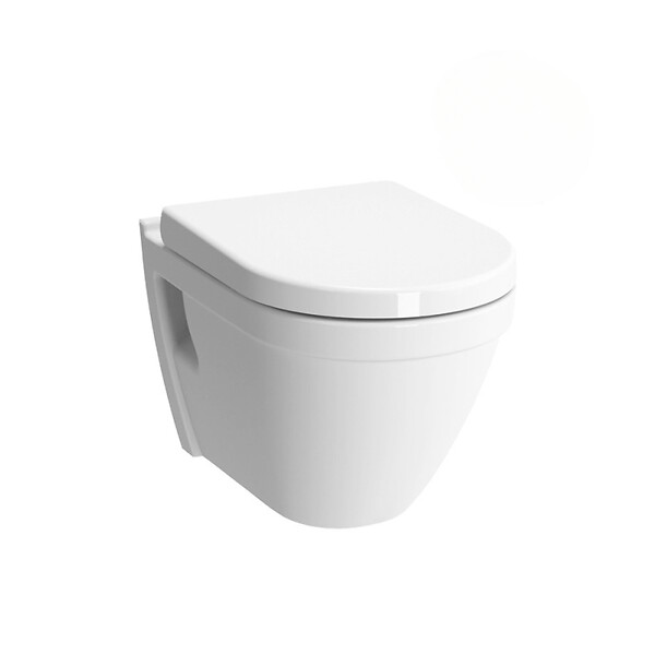 SWISS AQUA TECHNOLOGIES - Pack WC bâti-autoportant + Cuvette Vitra S50 + Abattant softclose + Plaque blanche (SMART-S50-4) - large