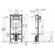 SWISS AQUA TECHNOLOGIES - Pack WC bâti-autoportant + Cuvette Vitra S50 + Abattant softclose + Plaque blanche (SMART-S50-4) - vignette