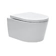 GROHE - Pack WC autoportant avec cuvette Swiss Aqua Technologies sans bride + Plaque chrome (ProjectSATrimless-1-SP) - vignette