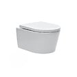 SWISS AQUA TECHNOLOGIES - Pack WC bâti-autoportant + WC SAT sans bride fixations invisibles + Abattant softclose + Plaque blanche (SMART-SATrimless-9) - vignette
