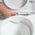 SWISS AQUA TECHNOLOGIES - Pack WC Rapid SL + Cuvette sans bride SAT, fixations invisibles + Plaque Noir mat - vignette