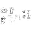 GROHE - Grohe Pack WC Rapid SL GROHE + Cuvette Ideal Standard Tesi Aquablade rimless + Plaque de commande Grohe Skate Chrome (GROHEAQUA-SET) - vignette
