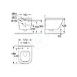 GROHE - Pack WC Euro Ceramic Cuvette Compact Triple Vortex + Rapid SL autoportant NF + plaque chrome (ProjectEuroCompact-1) - vignette