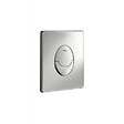 GROHE - Grohe Pack WC Bâti Rapid SL Autoportant + Cuvette Vitra Sento compacte + Abattant soft close + Plaque chrome (ProjectSentoCompact-2) - vignette