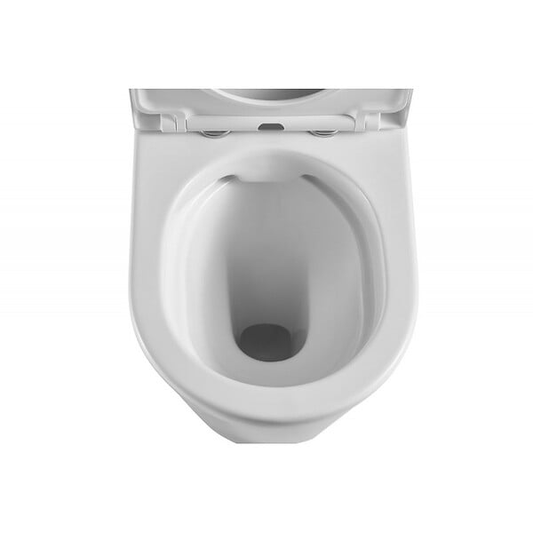 SWISS AQUA TECHNOLOGIES - Swiss Aqua Technologies Brevis WC à poser sans bride + abattant softclose (SATBRE031RREXVP) - large