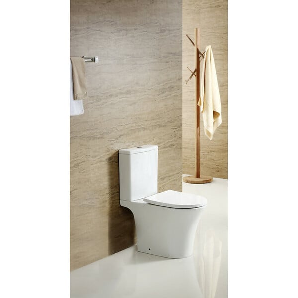 SWISS AQUA TECHNOLOGIES - WC à poser sans bride, avec abattant softclose - remplissage par le bas (SATBRE030RREXVP) - large