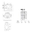 VILLEROY & BOCH - ViConnect Pro S Pack WC bâti Villeroy & Boch + WC sans bride Swiss Aqua Technologies + abattant + plaque (VCNDELANOTQ2CH) - vignette