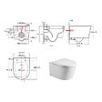 GROHE - Pack WC Rapid SL + Cuvette sans bride Swiss Aqua Technologies + Plaque de commande noir mat (RapidSL-SATrimless-KF0) - vignette