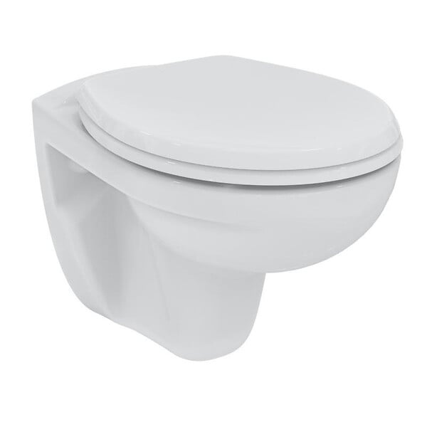 GROHE - Grohe Pack WC Bâti autoportant + WC Porcher rimless + Abattant + Plaque Blanche (ProjectPorcher-3) - large