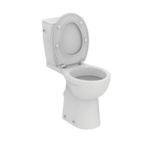CENTRALE BRICO - Pack WC surelevé ULYSSE PRO, sortie horizontale, blanc - large