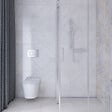 SWISS AQUA TECHNOLOGIES - Swiss Aqua Technologies Pack WC bâti-autoportant + WC SAT sans bride fixations invisibles + Abattant softclose + Plaque blanche (SMART-Brevis-9) - vignette