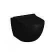 GROHE - Grohe Pack WC Bâti autoportant Rapid SL + WC sans bride Infinitio 2.0 Noir mat + Abattant softclose + Plaque Noir mat - vignette