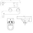 SWISS AQUA TECHNOLOGIES - Bidet universel pour abattant de WC, blanc (EASYBIDET) - vignette