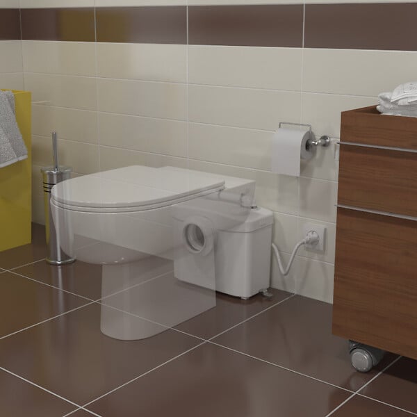 SFA - SFA Sanibroy - Broyeur sanitaire silencieux et compact pour WC, Blanc (100200) - large