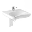 JIKA (GROUPE ROCA) - Mio Lavabo PMR sans obstacle 64x55 cm trou pour robinetterie au milieu (1371.4.000.104.1) - vignette