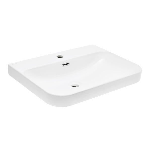 NATUREL - Naturel SAT Fusion 60,5x46 cm blanc brillant, (SATFUS6046) - large