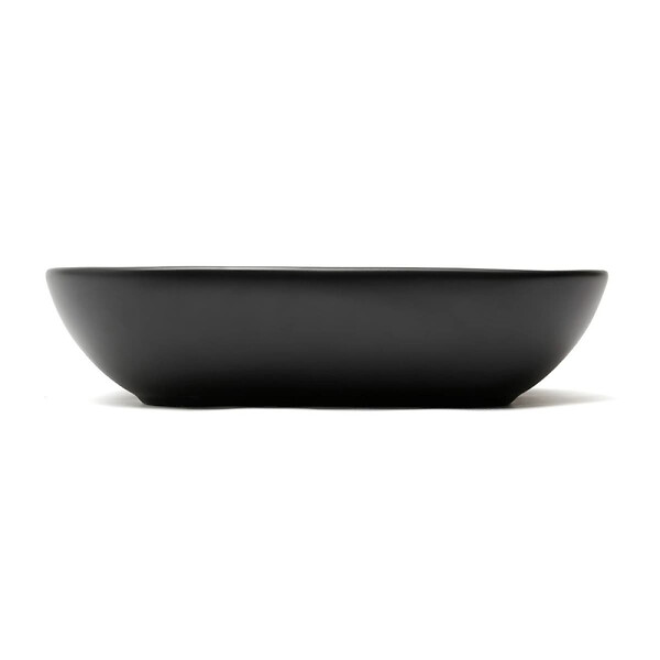SWISS AQUA TECHNOLOGIES - Swiss Aqua Technologies Lavabo SAT Brevis 50x38,5 cm sans trop-plein, noir mat (SATBRE5038RBKM) - large
