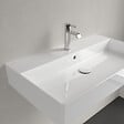 VILLEROY & BOCH - Villeroy & Boch Memento 2.0 Lavabos, 80 x 47 x 14 cm, avec trop-plein, meulé, blanc (4A228G01) - vignette