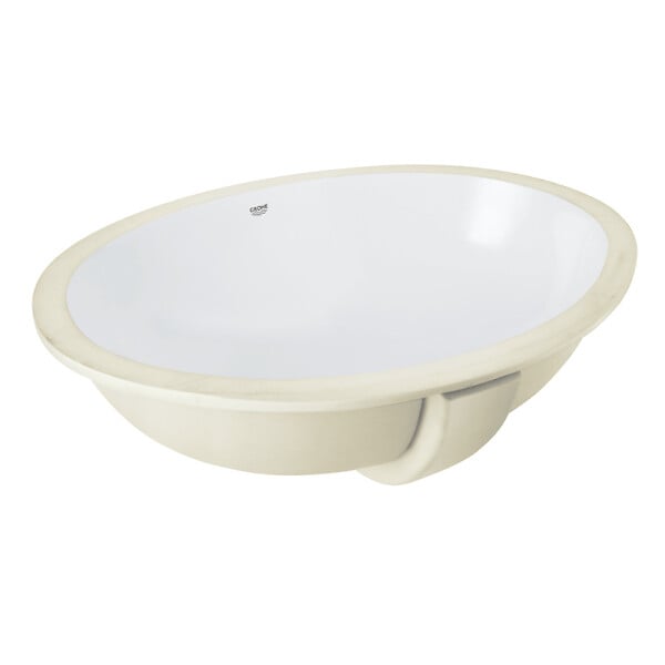 GROHE - Grohe Bau Ceramic Vasque à encastrer 55 cm avec trop-plein, blanc Alpin (39423000) - large