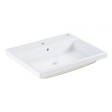 GROHE - Cube ceramic Vasque à encastrer par dessus 60 cm, blanc alpin (3947900H) - vignette