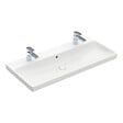VILLEROY & BOCH - Plan de toilette Avento, 1000 x 470 x 165 mm, Blanc, avec trop-plein (4156A401) - vignette